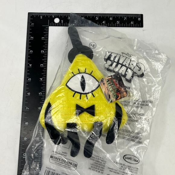 Bill Cypher Gravity Falls 9" Plush Comic Con Exclusive Disney Brand New In Bag - Picture 6 of 6